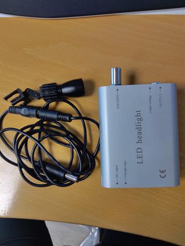 Brugt Universal LED lys til pandelampe inkl. nyt batteri